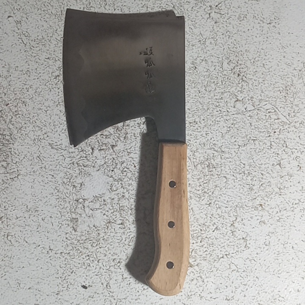 Vintage Stainless Steel Meat Cleaver